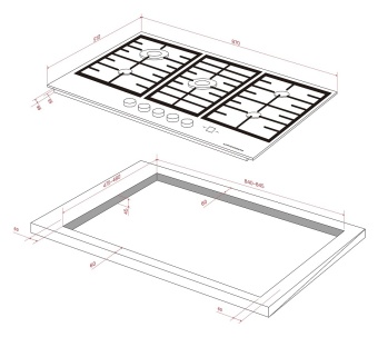 Детальное фото товара: Kuppersberg FG 98 B
