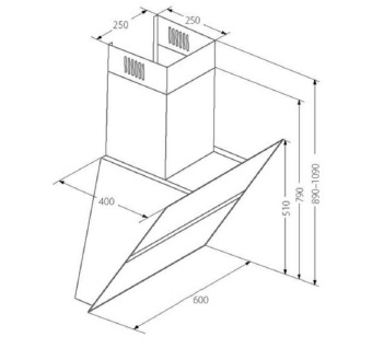 Детальное фото товара: AKPO WK-9 Venus Ritz Royal 60 см. черный