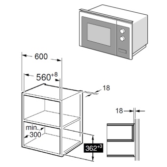 Детальное фото товара: Maunfeld MBMO.20.8GW