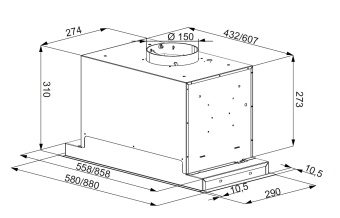 Детальное фото товара: Konigin Incanto White 90