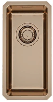 Детальное фото товара: ALVEUS KOMBINO 10 MONARCH COPPER SAT-90, мойка, нерж. сталь, медь (в компл. с выпуском без сифона)
