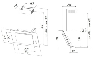 Детальное фото товара: AKPO WK-4 Optima 3.0 50 см. белый