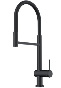 Детальное фото товара: Omoikiri Kanto-2 Plus-SB GB-BL, смеситель, латунь, графит/черный