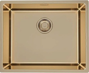 Детальное фото товара: ALVEUS KOMBINO 50 MONARCH BRONZE SAT-90, мойка, нержавеющая сталь, бронза
