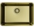 Детальное фото товара: Omoikiri Omi 53-U/I-LG Ultra Mini, мойка, нержавеющая сталь/светлое золото