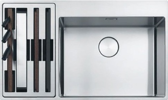 Детальное фото товара: Franke Box Center BWX 220-54-27 TL, мойка, нержавеющая сталь полированная