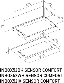 Детальное фото товара: MEFERI INBOX52WH SENSOR COMFORT