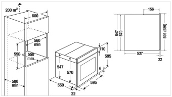 Детальное фото товара: Kuppersbusch BP 6332.0 S2 Black Chrome
