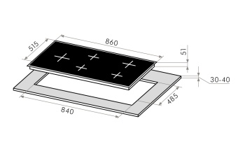 Детальное фото товара: Maunfeld EGHE.95.33CBG.R/G