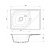 Rivelato LOCUS LS-75 antracite, мойка, гранит, антрацит Детальное фото товара: Rivelato LOCUS LS-75 antracite, мойка, гранит, антрацит