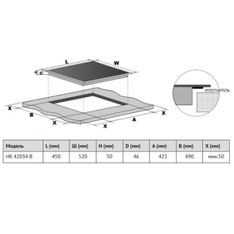 Детальное фото товара: Korting HK 42034 B