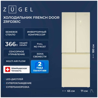 Детальное фото товара: ZUGEL ZRFD361C