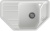 Детальное фото товара: GranFest CORNER GF-C-800 E, мойка, мрамор, иней