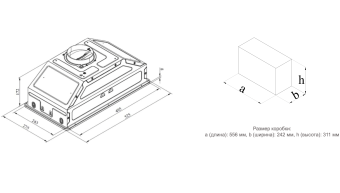 Детальное фото товара: Konigin Skylark White Glass 60