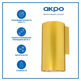 Детальное фото товара: AKPO WK-4 Balmera WL 40 см. золотой