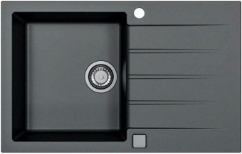 Детальное фото товара: ALVEUS GRANITAL CADIT 20 CARBON - G91, мойка, гранит, черный