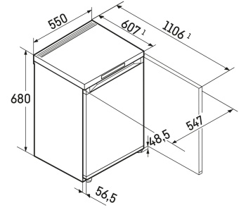 Детальное фото товара: Liebherr Fe 1003-20 001 Pure