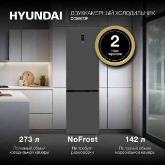 Детальное фото товара: Hyundai CC50073F нерж сталь