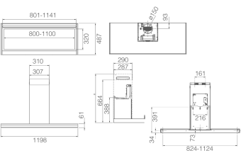Детальное фото товара: ELICA ELEMENT @ IXBL/A/120