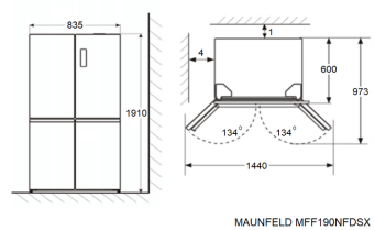 Детальное фото товара: Maunfeld MFF190NFDBG
