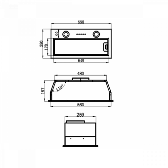 Детальное фото товара: Maunfeld THAMES 601M BLACK