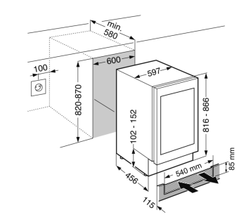 Детальное фото товара: Liebherr UWTgb 1682-21 001 Vinidor