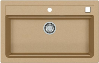 Детальное фото товара: ALVEUS GRANITAL ATROX 40 BEIGE - G55, мойка, гранит, бежевый (в комплекте с сифоном 1132823)