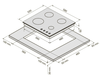 Детальное фото товара: Krona NEBEL 60 BL W