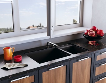 Детальное фото товара: Omoikiri Nara-S-LG, смеситель, светлое золото