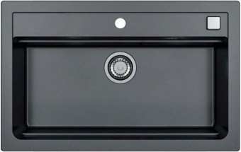 Детальное фото товара: ALVEUS GRANITAL ATROX 40 CARBON - G91, мойка, гранит, черный