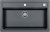 ALVEUS GRANITAL ATROX 40 CARBON - G91, мойка, гранит, черный в комплекте с сифоном 1132823) Детальное фото товара: ALVEUS GRANITAL ATROX 40 CARBON - G91, мойка, гранит, черный в комплекте с сифоном 1132823)