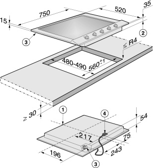 Детальное фото товара: Miele KM 2034