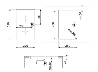Детальное фото товара: Smeg SE232TX1