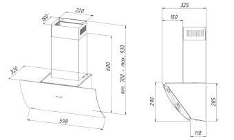 Детальное фото товара: AKPO WK-11 Clarus 60 см. серый