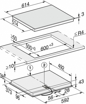 Детальное фото товара: Miele KM6540 FR