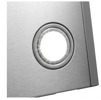 Детальное фото товара: Maunfeld MERSEY 90 нержавеющая сталь/черное стекло