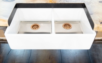 Детальное фото товара: ALVEUS NEOCERAMIC, мойка, нержавеющая сталь, белый