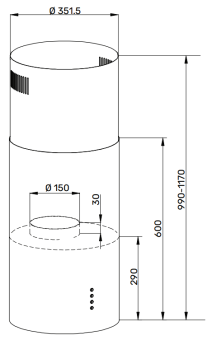 Детальное фото товара: Kuppersberg TUBA 35 X