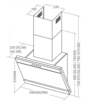 Детальное фото товара: AKPO WK-4 Kastos eco 50, черный