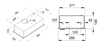 Детальное фото товара: Maunfeld CROSBY ROCKY 60 белое стекло