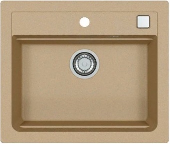 Детальное фото товара: ALVEUS GRANITAL ATROX 30 BEIGE - G55, мойка, гранит, бежевый