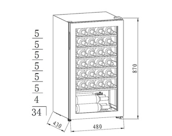 Детальное фото товара: Maunfeld MFWC-85S34