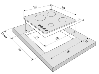 Детальное фото товара: Krona CORNIOLA 60 BL