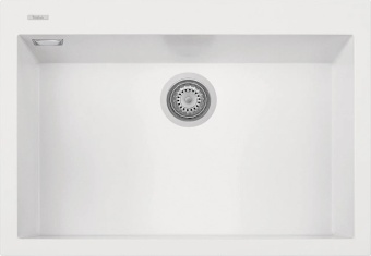 Детальное фото товара: Rivelato ZENO ZN-7650 bianco latte, мойка, керамика, белый
