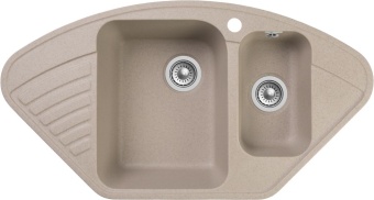 Детальное фото товара: GranFest QUARZ GF-Z14, мойка, гранит, песочный