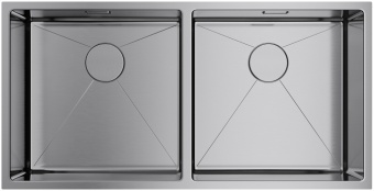 Детальное фото товара: Omoikiri Taki 86-2-U/IF-IN, мойка, нержавеющая сталь