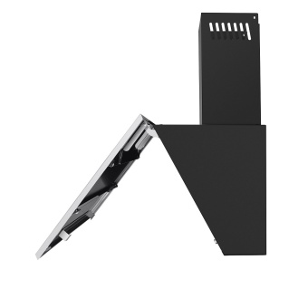 Детальное фото товара: Maunfeld BRIDGE 60 INOX Glass Black