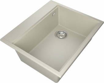 Детальное фото товара: Rivelato TESORO TR-605-R beige scuro, мойка, гранит, тёмно-бежевый