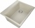 Детальное фото товара: Rivelato TESORO TR-605-R beige scuro, мойка, гранит, тёмно-бежевый