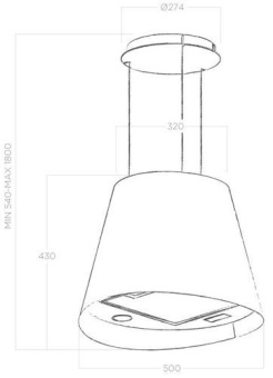 Детальное фото товара: ELICA JUNO URBAN ZINC/F/50